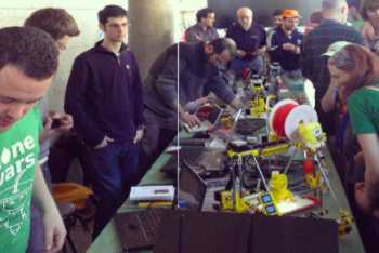 Bricolabs en el dia de la ciencia en la calle