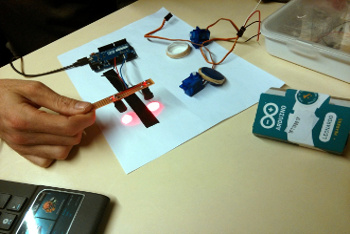 Fabricando sensor siguelineas